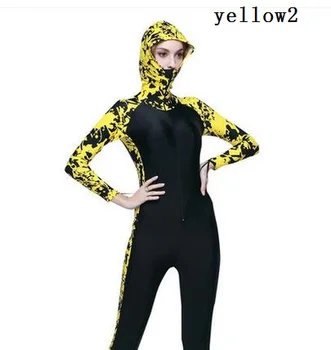 Swimming suit outdoor swimming snorkel diving suit long sleeved sun adult male and female children swimwear