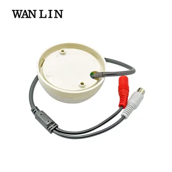 WANLIN Mini CCTV Microphone Security Surveillance Audio Input Wide Range CCTV Camera Sound Pick up