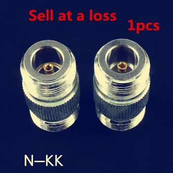 1PCS/LOT YT254 N - KK double female head N female lead alloy material The surface electroplating ternary alloy connector