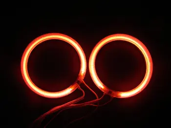 94mm full circle halo ring ccfl angel eye light red blue white yellow orange purple green headlight CCFL halo rings kit
