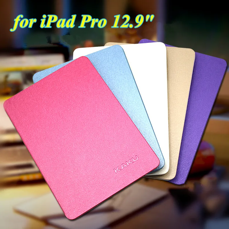 8 Colors Ultra Thin Slim Cover for iPad Pro 12.9 Inch Flip Book Cover Tablet Stand Smart Case for Apple iPad Pro