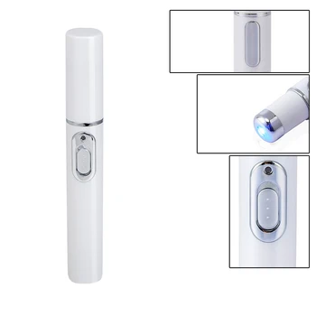 Blue Light Therapy Acne Laser Pen Soft Scar Wrinkle Removal Massager Treatment Device Laser Cleaning Machine