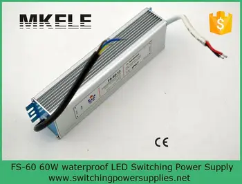 Waterproof type led driver 48v 60w FS-60-48 1.3A Single Output Switching power supply for LED Strip light AC to DC LED Driver