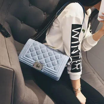 Brand Denim Bag Female Luxury Handbags Women Bags Designer Small Chain Shoulder Crossbody Bags For Women Messenger Bag