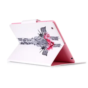 For Apple iPad 2 3 4 9.7'' Case Fashion Owl Dandelion Carton Pattern PU Leather Flip Tablet Cover For iPad2 iPad3 iPad4 Coque