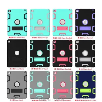 New Retina Kids Baby Safe Armor Shockproof Heavy Duty Silicone Hard Case Cover For IPAD2 IPAD3 IPAD4 9.7 Tablet PC+Film+Pen+OTG