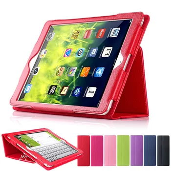 For ipad 4 case Matte Litchi Surface Soft Imitation Leather Cover Auto Sleep Wake Up For iPad 2 3 4 Magnetic Flip Case ipad 4