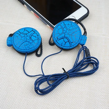 2016 NEW Headphones 3.5mm Universal Earphone EarHook For MP3 Player Computer Mobile phone Headset clear voice Nylon line