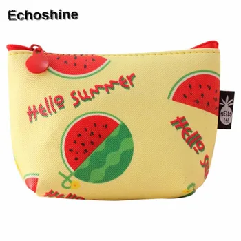 Women Girls Cute Fashion Fruit Coin Purse Wallet Bag Change Pouch Key Holder 4 models Gift Pocket BAG Pouch Case