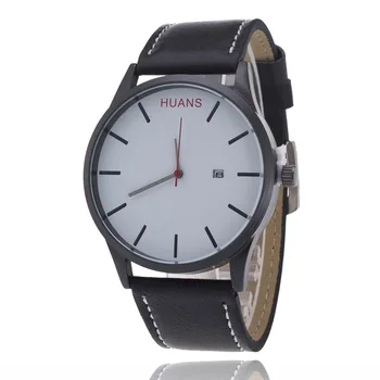 Business Watches Men Fashion Leather Band Sports Watches Top Brand Luxury Men's Wrist Watches