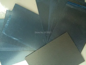 10pcs 2.0X200X300mm /Full Carbon fiber twill matte plate/sheet/board