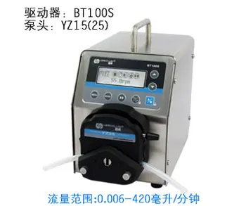 Highly BT100S YZ15 Stainless Lab Industrial Pump Low Flow Precise Dosing Peristaltic Pump Variable Filling Liquid Fluid Pumps