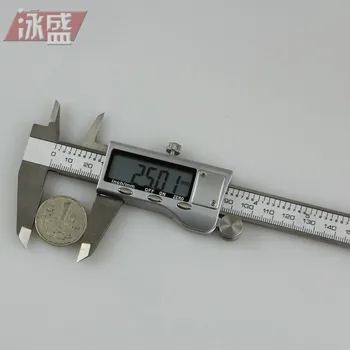 602 All metal Accurately Measuring Stainless Steel High Precision Digital caliper Calipers Metric conversion 0-200mm Caliper