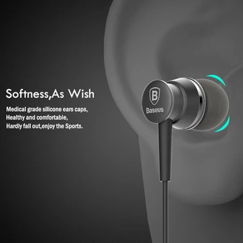 New Earphone with Mic Dual for Mobile Phone Running Stereo Earpiece for xiaomi mi5s 3.5mm Aux Connector Auriculares