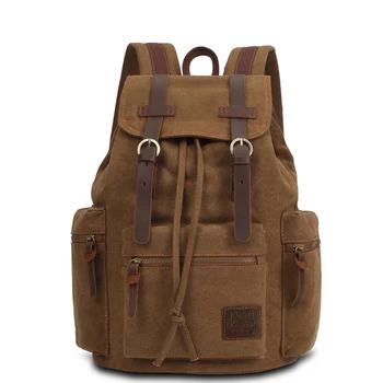 Vintage Canvas Backpacks men men bag Backpacks Brands men Backpacks Canvas vintage travel bags fashion School bag
