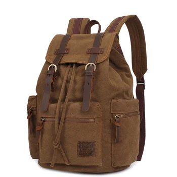 Vintage Canvas Backpacks men men bag Backpacks Brands men Backpacks Canvas vintage travel bags fashion School bag
