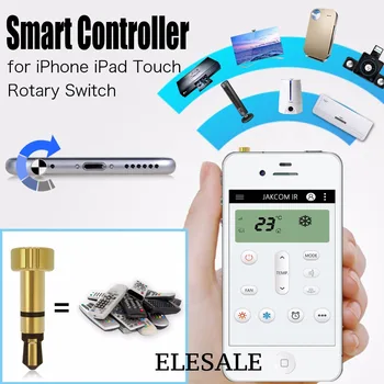 Smart IR Remote Control Mini Pocket Controller With Bottom Light Use App For Iphone Ipad Touch Air Conditioner TV DVD Projector