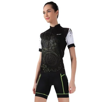 Women Cycling Clothing/Breathable Cycling Clothes/Summer Quick-Dry Women Bike Sports Jersey Set Roupa Ciclismo Bicycle Sportwear