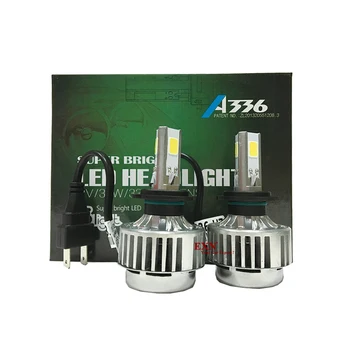 Super Bright LED Headlight Kits H7 With 3 LED Chips 12V/24V DC 36W 3300LM High Power A336 H7 LED Headlight All In One LED Bulb