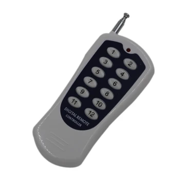 RF 12v wireless remote control switch,12 Channel switches Transmitter Remote Control 315MHz SKU 5031