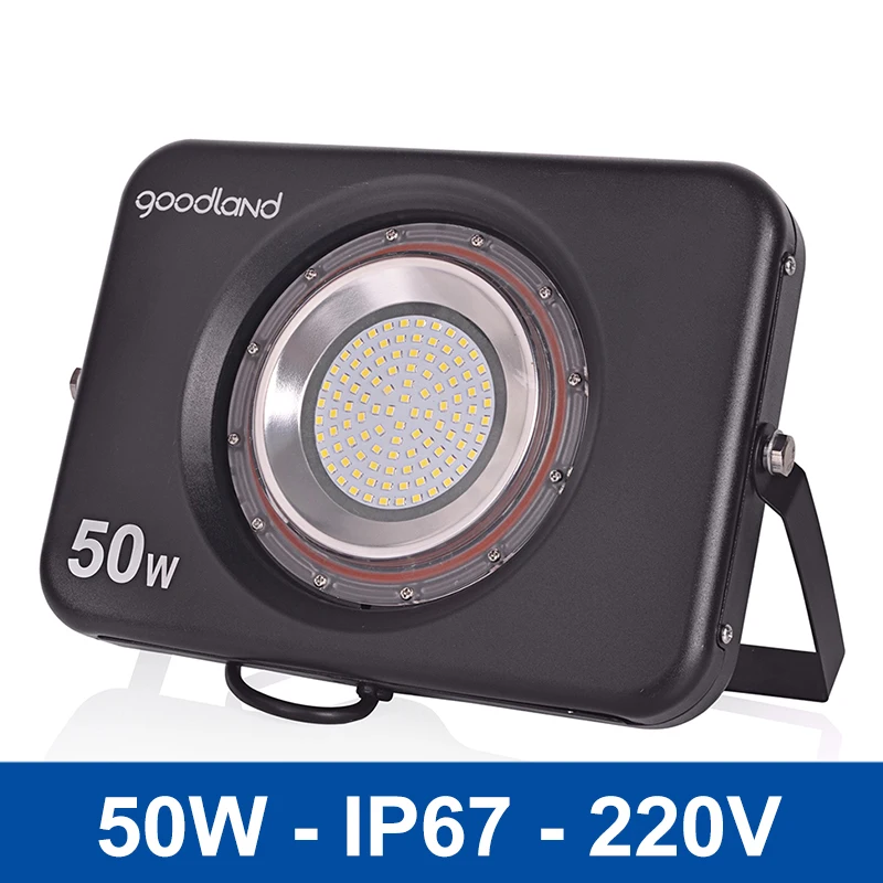 50W LED Flood Light Waterproof IP67 Reflector LED Floodlight Outdoor Lighting SMD2835 220V 240V LED Spotlight Garden Light