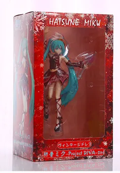 Hatsune Miku Imperial Crown Hatsune PVC Action Figure Collectible Toy Send girls Gift 10