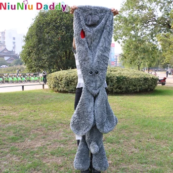 Niuniu Daddy, 130 cm Semi-finished dog, plush dog Skin,huge plush dog skin, plush toys