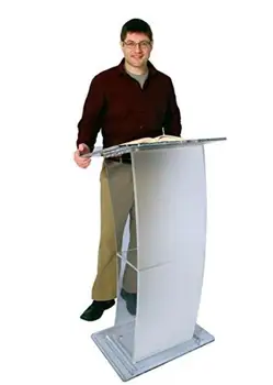 Unique design and modern acrylic podium pulpit lectern