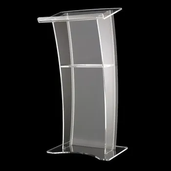 Unique design and modern acrylic podium pulpit lectern