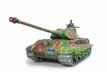 HengLong 1/16 German King Tiger RC Tank Upgraded Metal Version 3888 W/Airsoft Sound Smoke