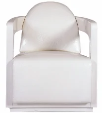 Cow genuine leather chair/real leather leisure chair / living room chair home furniture post modern style ivory color