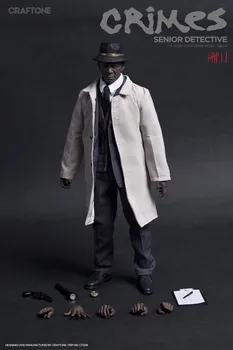 1/6 scale doll Se7en Detective Morgan Freeman or Brad Pitt.12