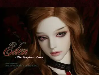 1/3 scale 65cm BJD nude doll DIY Make up,Dress up SD doll.soom eden.not included Apparel and wig