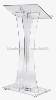 Pulpit furniture Hot Sell Deluxe Clear Acrylic Lectern acrylic pulpit