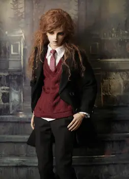 1/3rd 70CM BJD nude doll Model DElves ABADON,BJD/SD doll boy.not include clothes;wig;shoes and other access&ies