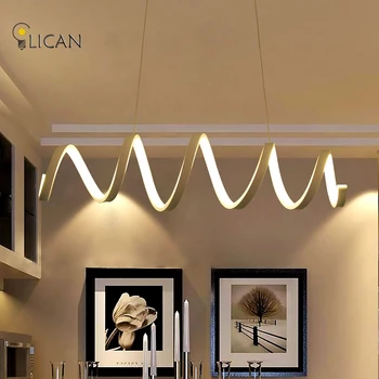 LICAN Lights Modern LED White Circle pendant Lights modern LED Pendant lamp Lighting luminaire suspendu de techo colgante