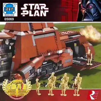New Star Space War Series The Federation Transportation Tank Set MTT Lepines Children Building Blocks Bricks Toys Boy's Model
