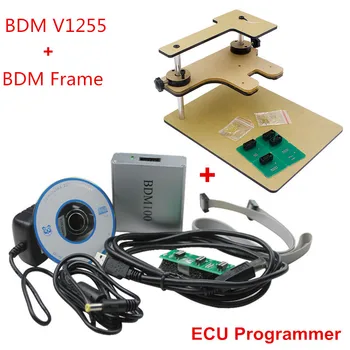 2016 BDM Frame Full Adapter + BDM100 Programmer OBD2 OBDII ECU Chip Tuning Tool BDM 100 V1255 Diagnostic Tool