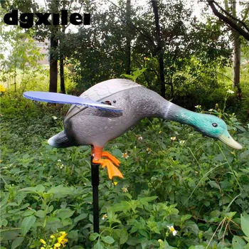 Xilei Wholesale Greece Outdoor Hunting Duck Decoys Plastic Greenhead Duck Hunting Decoys With Magnet Spinning Wings