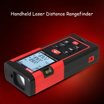 40m Handheld Laser Distance Meter Rangefinder Digital Laser Range Finder Laser Tape Measure Tester Area/volume Tester Tool