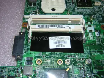 Original laptop Motherboard For hp DV6000 443775-001 for AMD cpu with integrated graphics card DDR2 tested fully