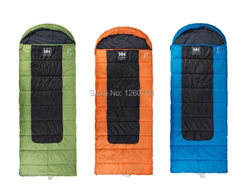 Naturehike Outdoor Camping Hooded Envelope Rectangular Sleeping Bag Winter Splicing Lazy Bag NH00F400-D-L/NH00F400-D-M