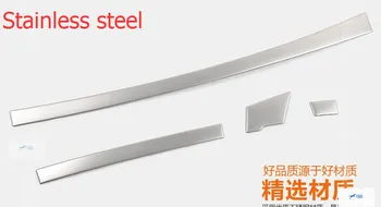For Honda Accord 2013 Stainless Steel Central Control Instrument Panel Decoration Cover Trims 4 pcs