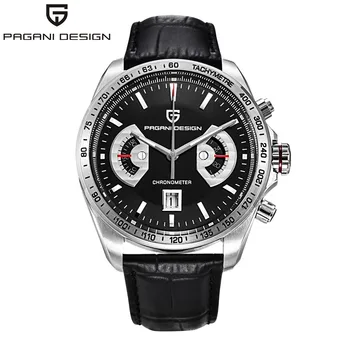 2017 Watches Men Luxury Brand PAGANI DESIGN Waterproof 30M Sport Military Watch Quartz Watch men wristwatches relogio masculino