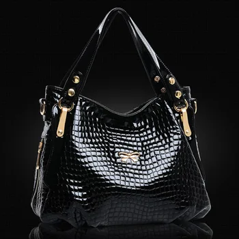 Hot Crocodile Women PU Leather Handbag New Style Women Messenger Bags Fashion Shoulder Bag Crossbody Bag Female Tote Bolsas
