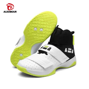 ALDOMOUR Basketball Shoes Men Sneakers Plus Size 36-45 Basket Homme Trainers Zapatos De Baloncesto Chaussures De basket homme