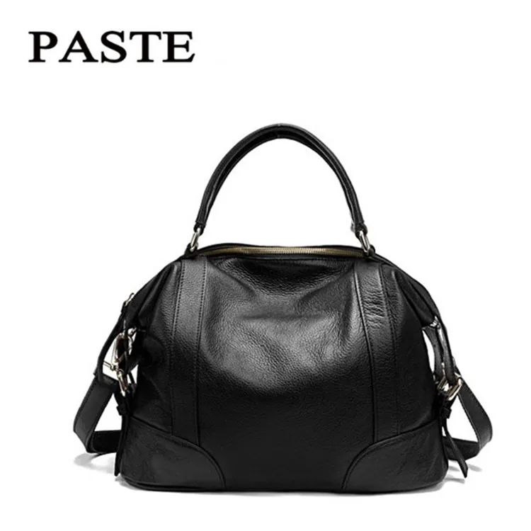 PASTE Genuine Leather Handbags Luxury For Women Tassel Famous Brands Designer Handbags Tote Bag Messenger New