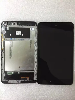 For Asus Memo Pad 8 ME581 ME581C ME 581 K015 Touch Screen Digitizer Glass + LCD Display with frame au logo