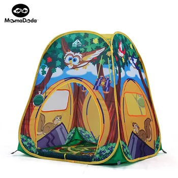 Baby animal owl playpen with game mat kids crawling toy play tent safety portable ocean ball pool house children fencing teepee
