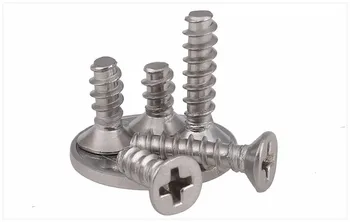 Flat head self-tapping screws Hirao 304 stainless steel M3 screws KB screws